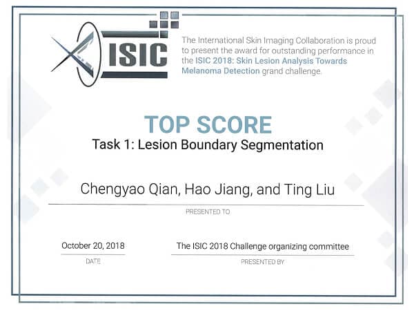 ISIC Skin Lesion Segmentation Challenge