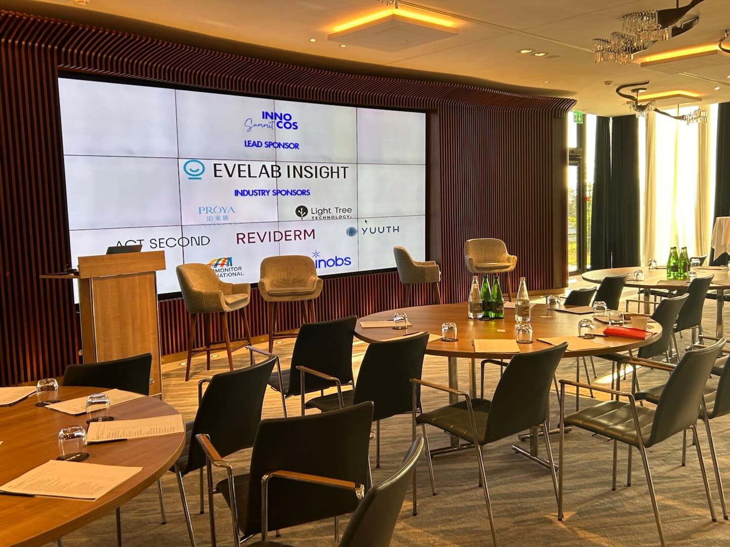EveLab Insight 作为 INNOCOS Summit Zurich 2026 首席赞助商亮相